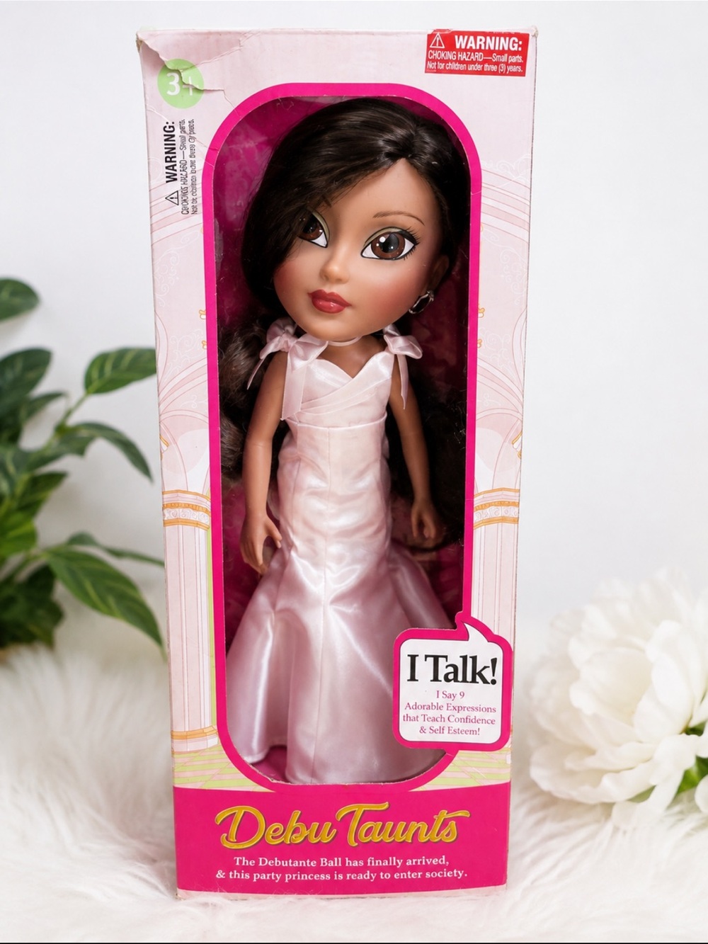 Rare Debu Taunts Talking Doll 14” New in Box 2018 Discontinued Collectible